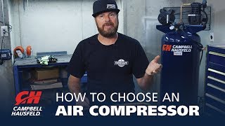 How to Choose an Air Compressor [upl. by Gnart]