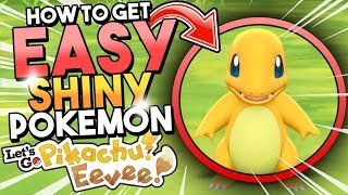 How to get EASY SHINY POKEMON in Lets Go Pikachu amp Eevee  EASY Shiny Hunting Guide [upl. by Shipman564]