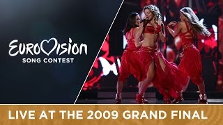 Hadise  Düm Tek Tek  Türkiye 🇹🇷  Grand Final  Eurovision 2009 [upl. by Millur]