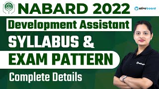 Nabard Development Assistant Syllabus amp Exam Pattern 2022  Complete Details By Harshita Maam [upl. by Waldemar778]