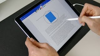 Apple Pencil with Microsoft Office [upl. by Enelra238]