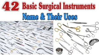 Surgical Instruments Name Pictures and Uses [upl. by Vallonia]