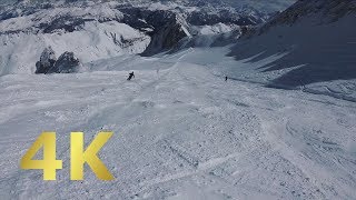 Marmolada 3343m Downhill 2018  Uncut 8km in 12minutes [upl. by Ynned371]