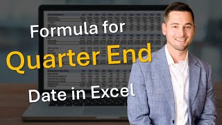 Formula for Quarter end date in Excel [upl. by Assilana]