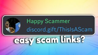 Discord Masked Scam Links [upl. by Matheson]