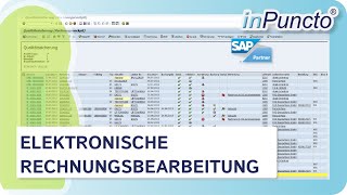 Elektronische Rechnungsbearbeitung in SAP [upl. by Llerihs]