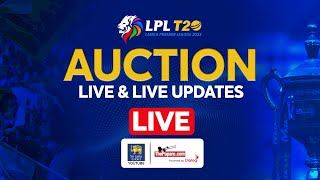 Lanka Premier League 2023 Player Auction [upl. by Adnirak1]