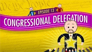 Congressional Delegation Crash Course Government and Politics 13 [upl. by Esirrehc]