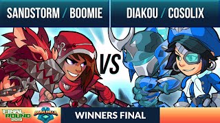 Sandstorm amp Boomie vs Diakou amp Cosolix  Winners Final  Final Round 2v2 [upl. by Ecinrahs673]