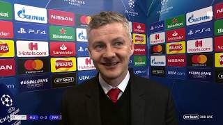 quotMountains are there to be climbedquot Ole Gunnar Solskjær reacts to his first Man Utd defeat [upl. by Zanlog]