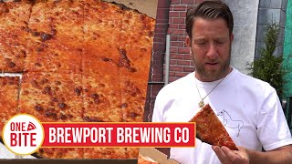 Barstool Pizza Review  Brewport Brewing Co Bridgeport CT [upl. by Judd]