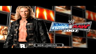 WWE SmackDown vs Raw 2007  Gameplay PS2 [upl. by Eneg]