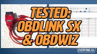 Tested OBDLink SX  OBDWiz the fast USB Scanner OBD4Everyone E21 [upl. by Dominique]