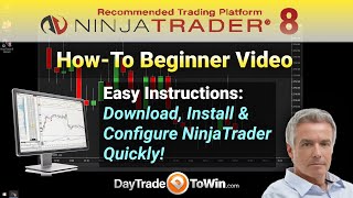 How to Setup NinjaTrader 8  Complete Start  Beginners Setup Guide Tutorial for Traders [upl. by Assanav177]