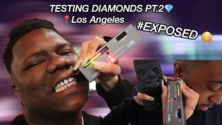 TESTING STRANGERS DIAMONDS PT2 LOS ANGELES EDITION 😭💎 [upl. by Adhamh348]