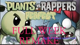 Plants vs Rappers Full week remake [upl. by Nanam]