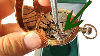 HOW TO MAKE YOUR POCKET WATCH ACCURATE [upl. by Ajin]