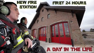 First 24 Hours in a New Fire Station  A Day in the Life [upl. by Enattirb580]