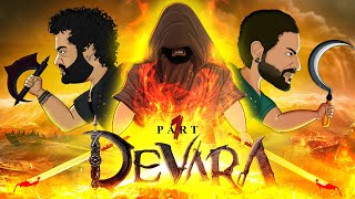 Devara Part  1 Movie Spoof  Cartoon Smash [upl. by Ymarej]