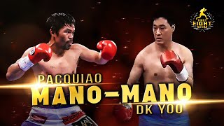 Manny Pacquiao vs DK Yoo  ManoMano [upl. by Hbahsur]