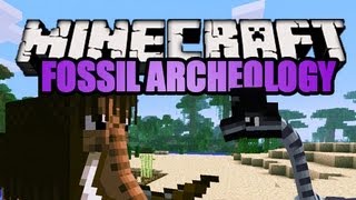 Minecraft Fossil Archeology Mod 147 [upl. by Acissey]