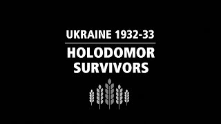 Holodomor survivors [upl. by Aivatnwahs]