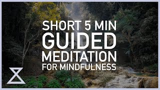 Short 5 Minute Guided Meditation for Mindfulness [upl. by Patti]