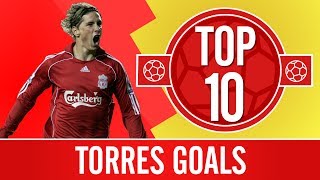 Top 10 Fernando Torres goals  El Ninos best Premier League strikes for Liverpool [upl. by Oehsen]