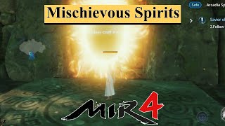 Mischievous Spirits Mir4 Request Mission [upl. by Damour]