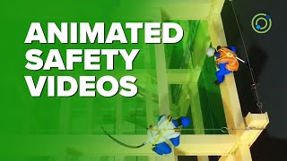 Animated Safety Videos  Work at Height Safety Video [upl. by Tabbatha]