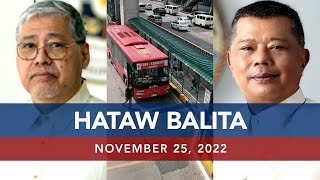 UNTV Hataw Balita Pilipinas  November 25 2022 [upl. by Becker]