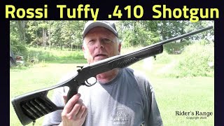 Rossi Tuffy 410 Shotgun on Riders Range [upl. by Alauqahs]