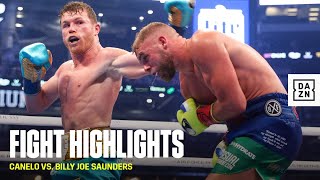 HIGHLIGHTS  Canelo Alvarez vs Billy Joe Saunders [upl. by Amir]