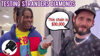 Testing Strangers Diamonds 😭💎Atlanta Mall Edition 6  Public Interview [upl. by Gunn]