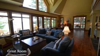 Lake Muskoka Cottage amp Boathouse for sale  Now SOLD   895 feet frontage [upl. by Kirbie]