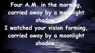 Groove Couverage  Moonlight Shadow with lyrics [upl. by Consuela]