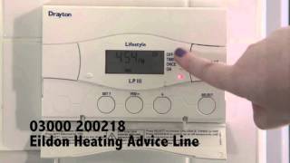 How to Set Your Electronic Heating Programmer [upl. by Munshi899]