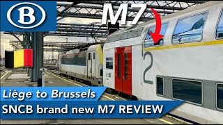 SNCB Brand New M7 Coaches Review The M6 Legacy [upl. by Engelhart59]