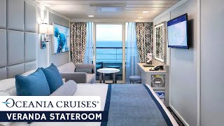 Oceania Regatta  Veranda Stateroom Full Walkthrough Tour amp Review  4K [upl. by Llemar367]