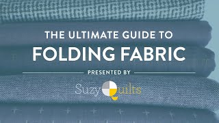 The Ultimate Guide to Folding Fabric [upl. by Lucey470]