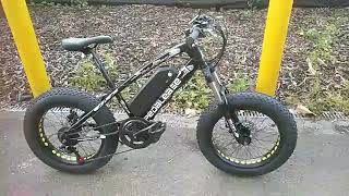 PedalEase big cat mini electric fat bike 48v 750w mid drive motor [upl. by Osmen452]