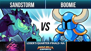 Sandstorm vs Boomie  Losers QuarterFinal  Low Tier City 2020  1v1 NA [upl. by Lars369]