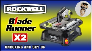 Rockwell Blade Runner X2 Table Saw Installation [upl. by Dionis]