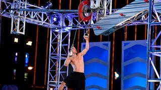 Joe Moravsky at American Ninja Warrior 2015 National Finals Stage 3 [upl. by Nealson]