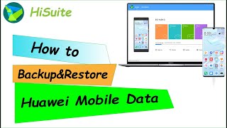 Huawei hisuite how to backup and restore data  backup huawei phone to pc [upl. by Bale381]