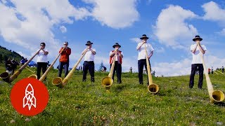 Battle of the Alpine Horns [upl. by Zerk]