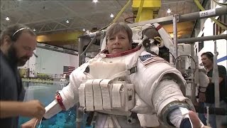 NASA astronaut Peggy Whitson SuitUp Video [upl. by Eenar756]