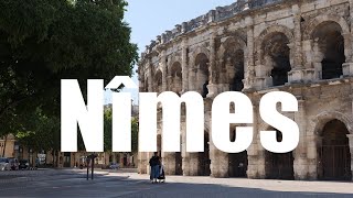 Nimes France  4K UHD  Virtual Trip [upl. by Temme]