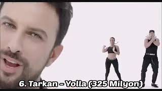 Most Viewed Turkish Songs On Youtube [upl. by Assenab483]