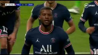 Mbappe going quotGini Wijnaldum [upl. by Einaffets]